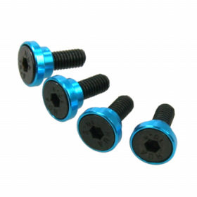 EAGLE RACING　3669U-LBL　サーボスクリュー5mm穴用(ALワッシャー付)(4)[LBL]